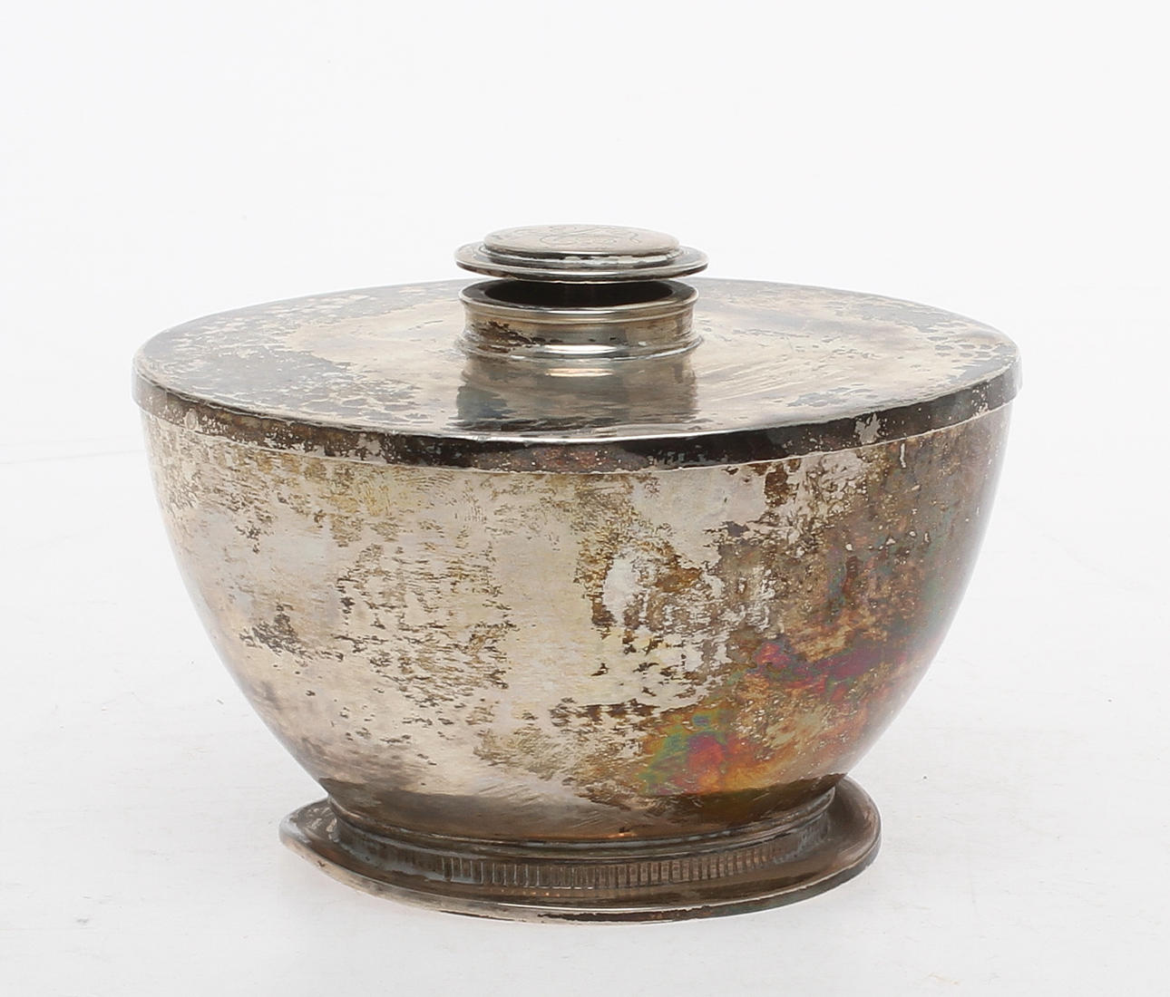 LOCKSKÅL, silver, Theodore Müller, Tyskland. Vikt 276 gram.