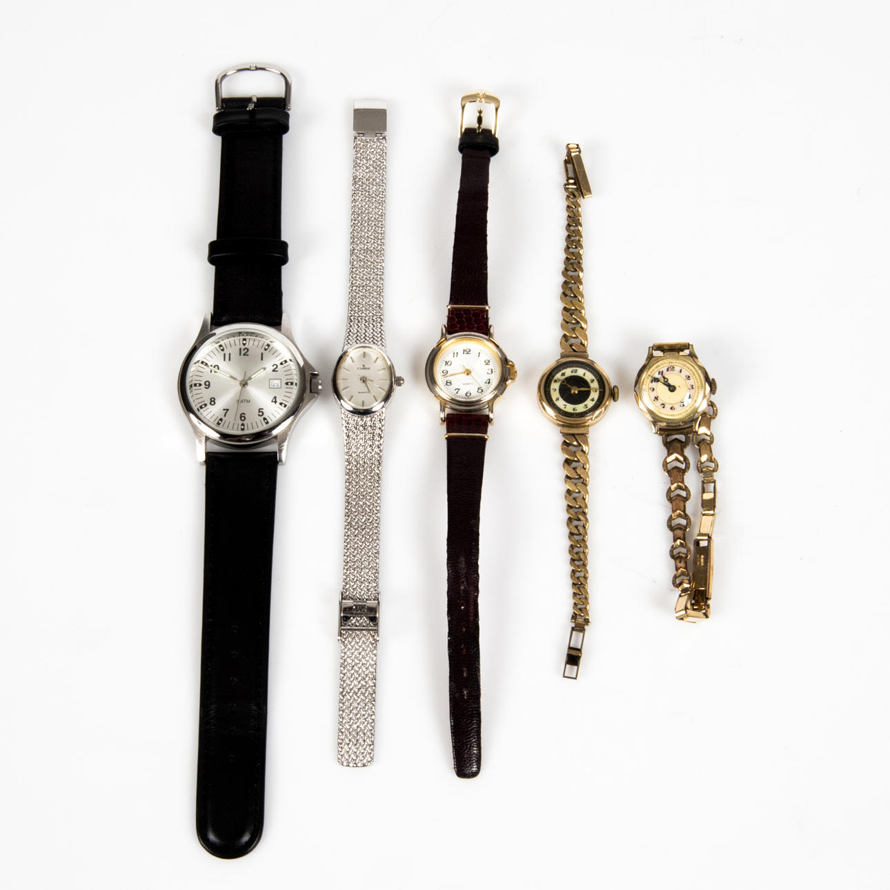 BRACELET, 5 pieces, incl. a. Y. Lansac.