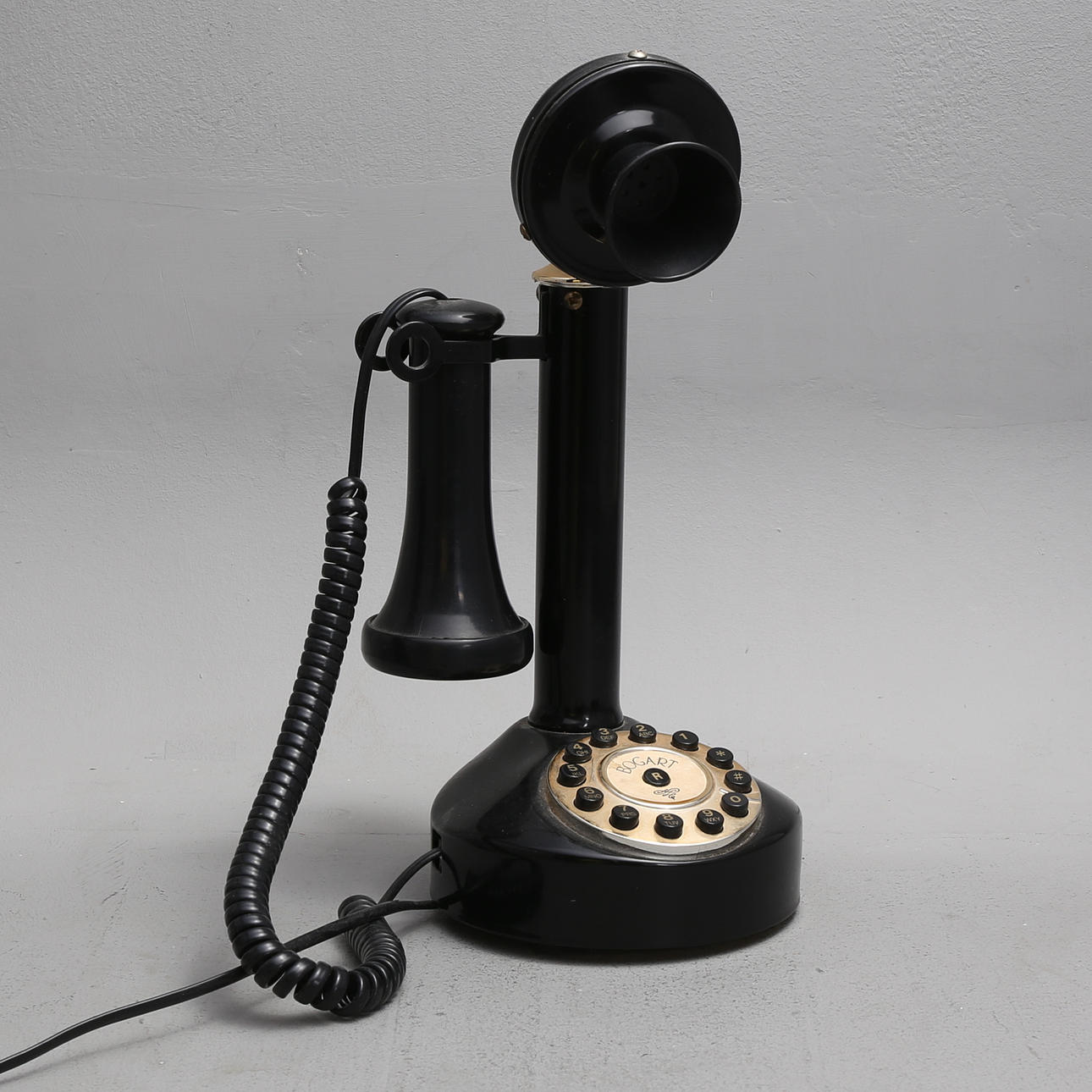 TELEPHONE, plastic, "Bogart" late 1900s.
