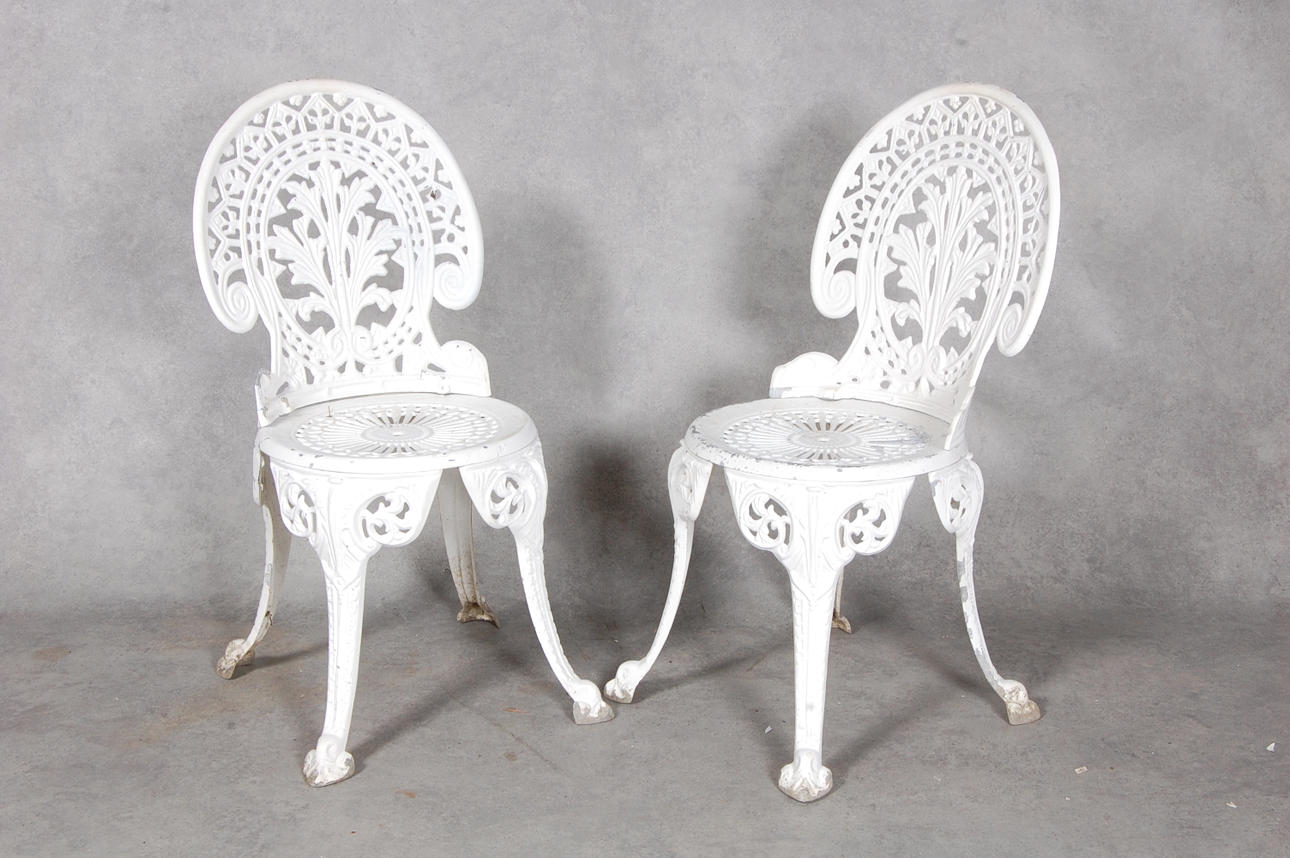 TRÄDGÅRDSSTOLAR, 1 par.