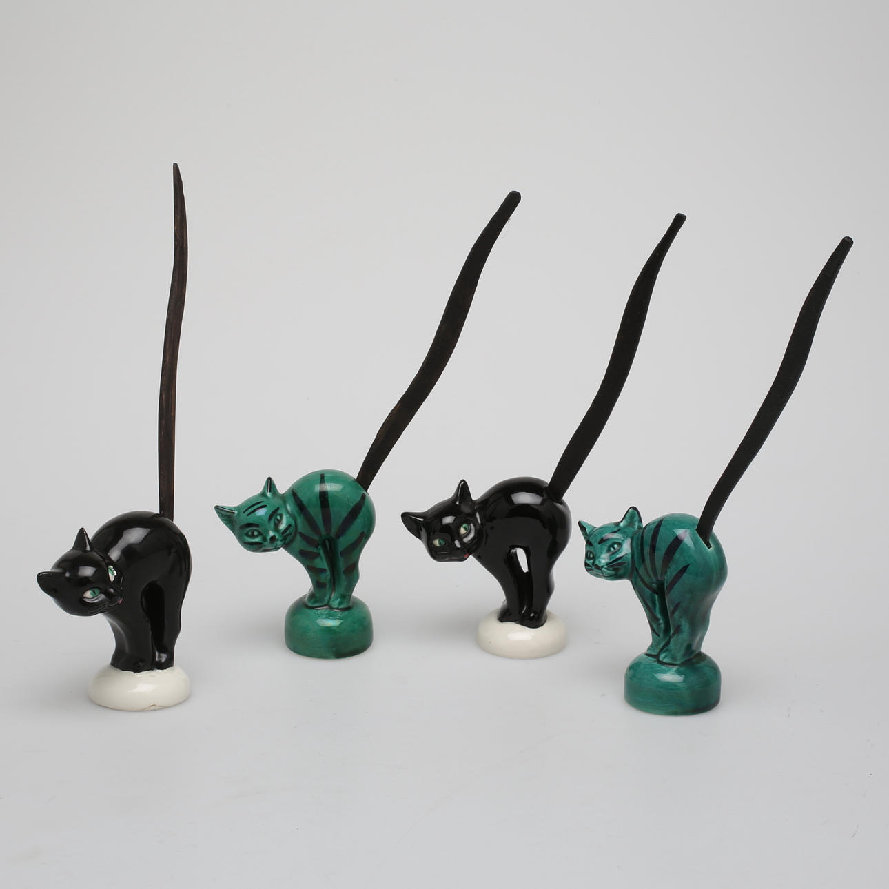 FIGUREN, 4 Stück, Katzen, Goebel.