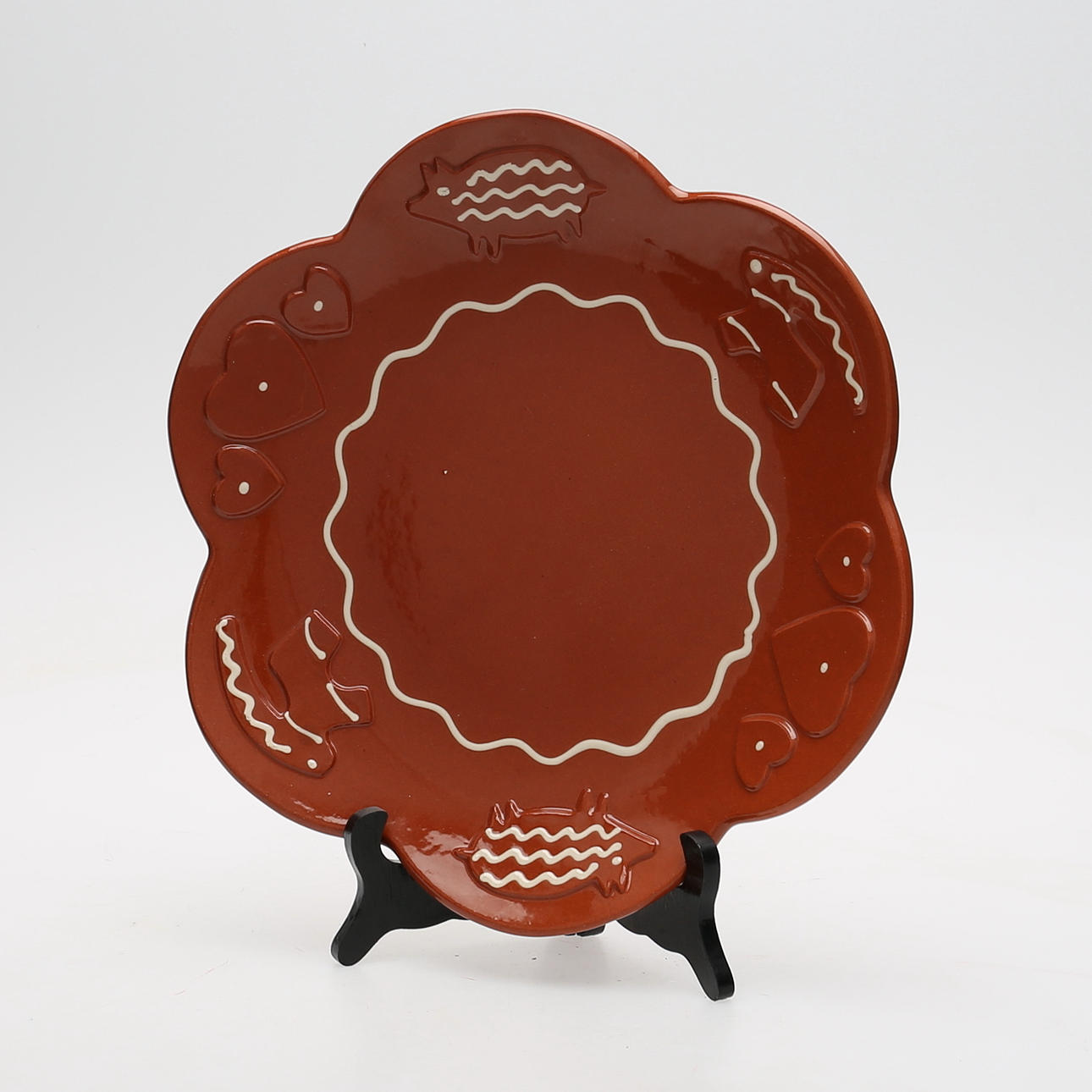 PLATO, cerámica, Gabriel, 1900.