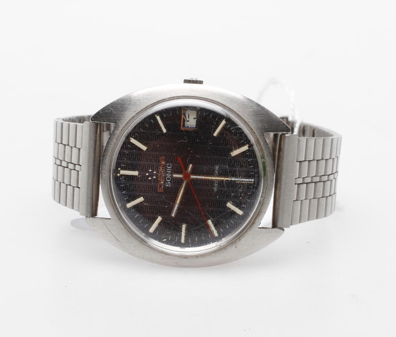 ARMBANDSUR, herr, Eterna Sonic, electronic.