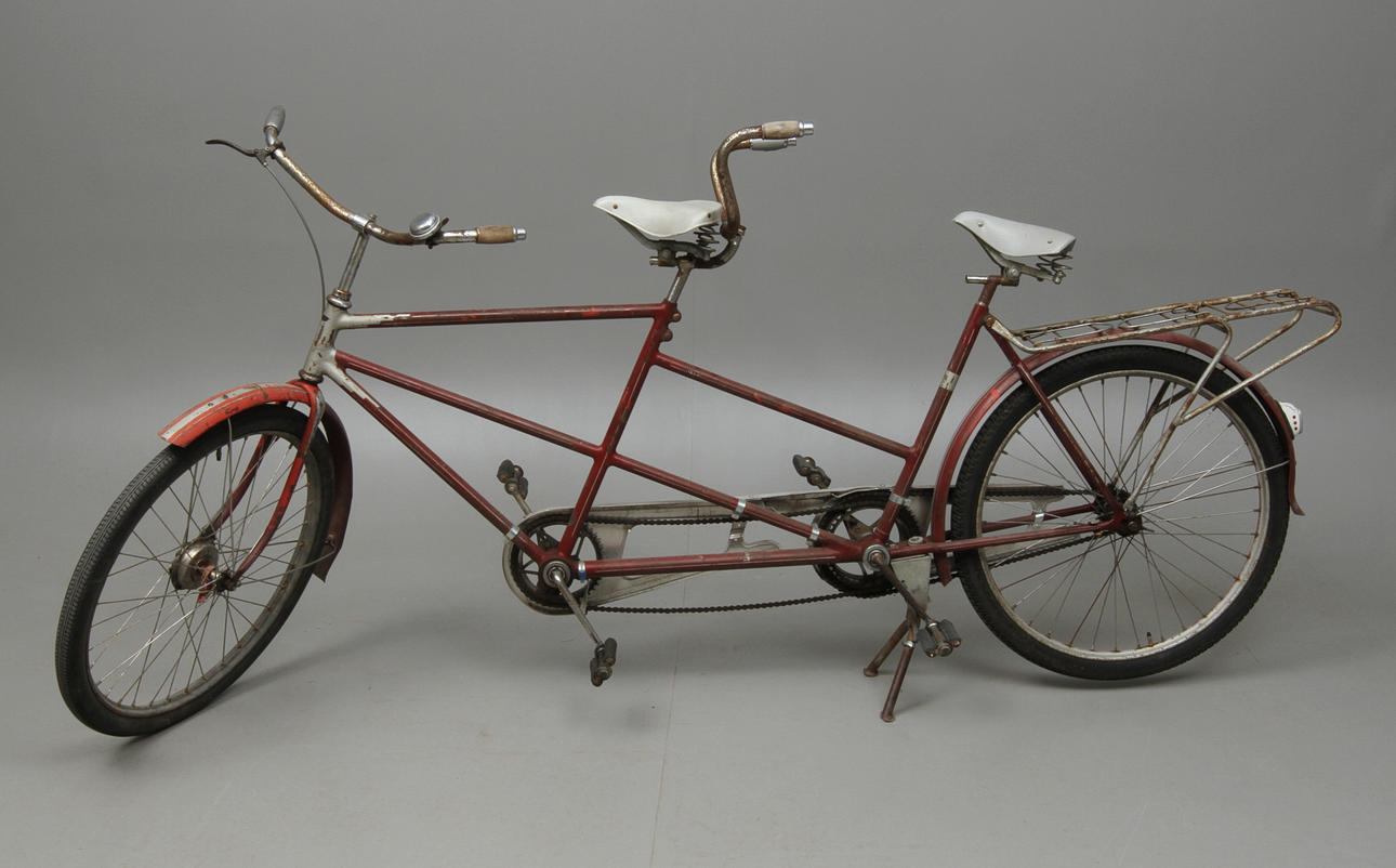 TANDEMCYKEL, 1900-talets andra hälft.