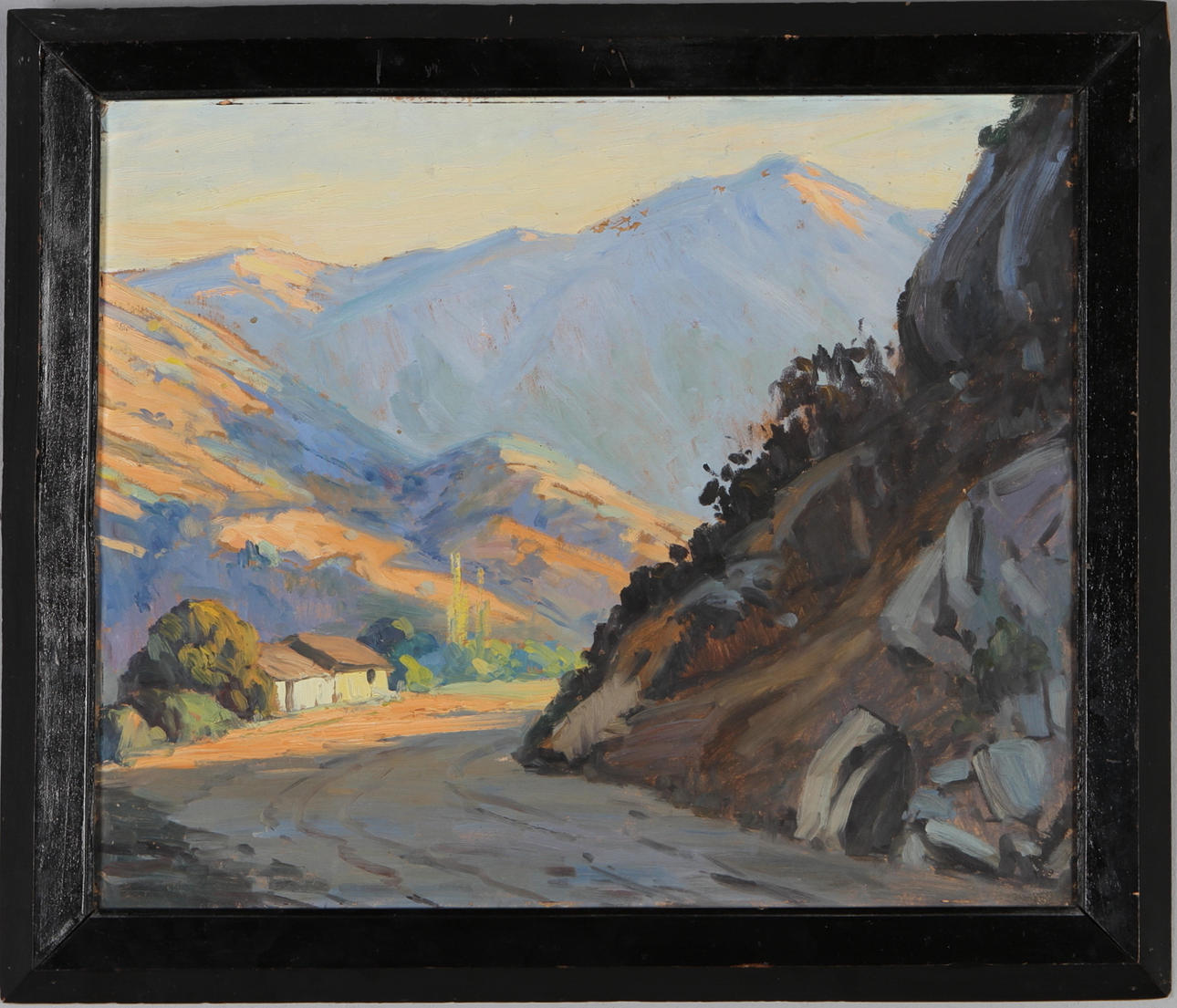 ARTURO PACHECO ALTAMIRANO. "Camino Cordillerano al Yolcan", signerad.