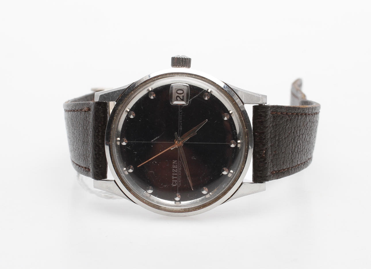 HERRARMBANDSUR, stål, Citizen.