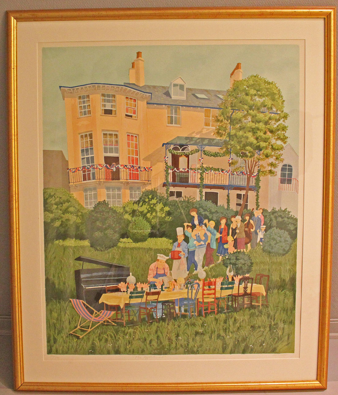 ULF GREDER. FÄRGLITOGRAFI, "The Appointment", Ulf Greder, 300/360, sign.