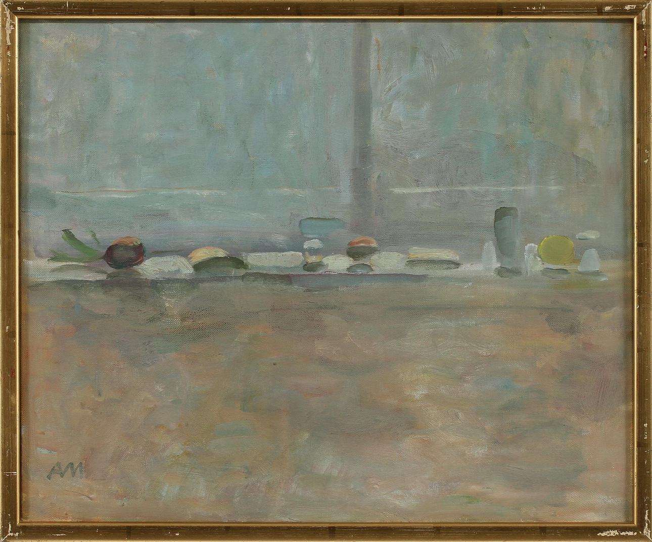 ARNE MALMBORG. olja på duk, sign.