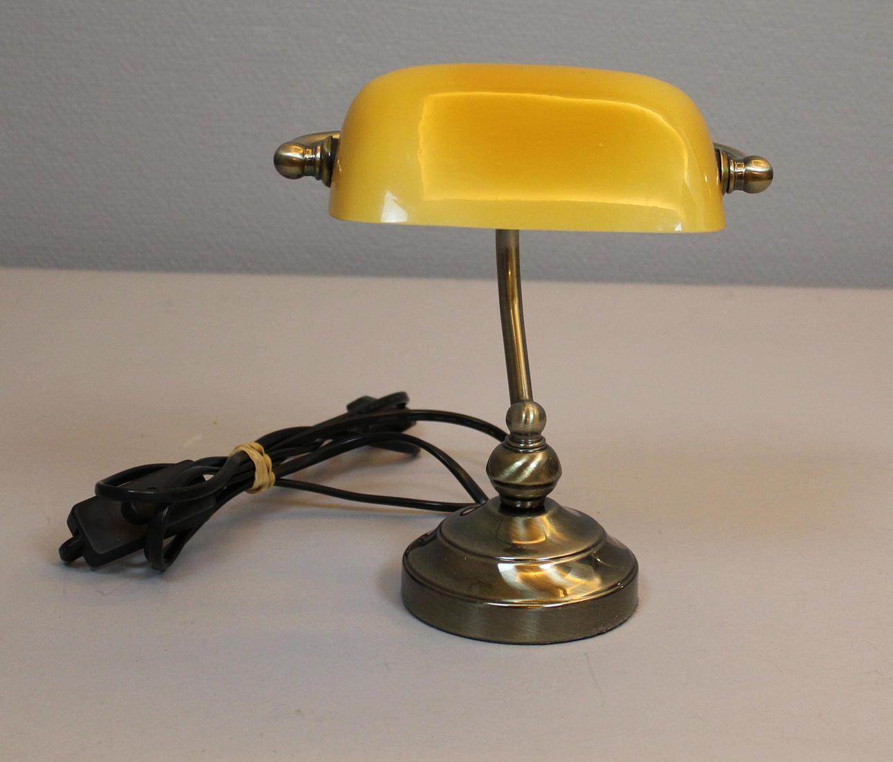 BIBLIOTEKSLAMPA, engelsk stil, 1900/2000-tal.