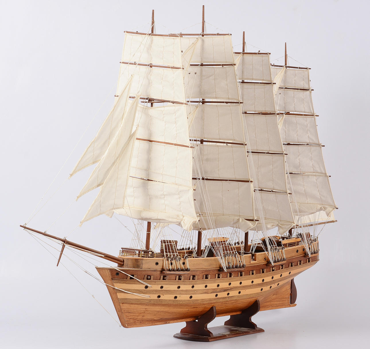 SHIP MODEL, "USS Valiant", 1900s.