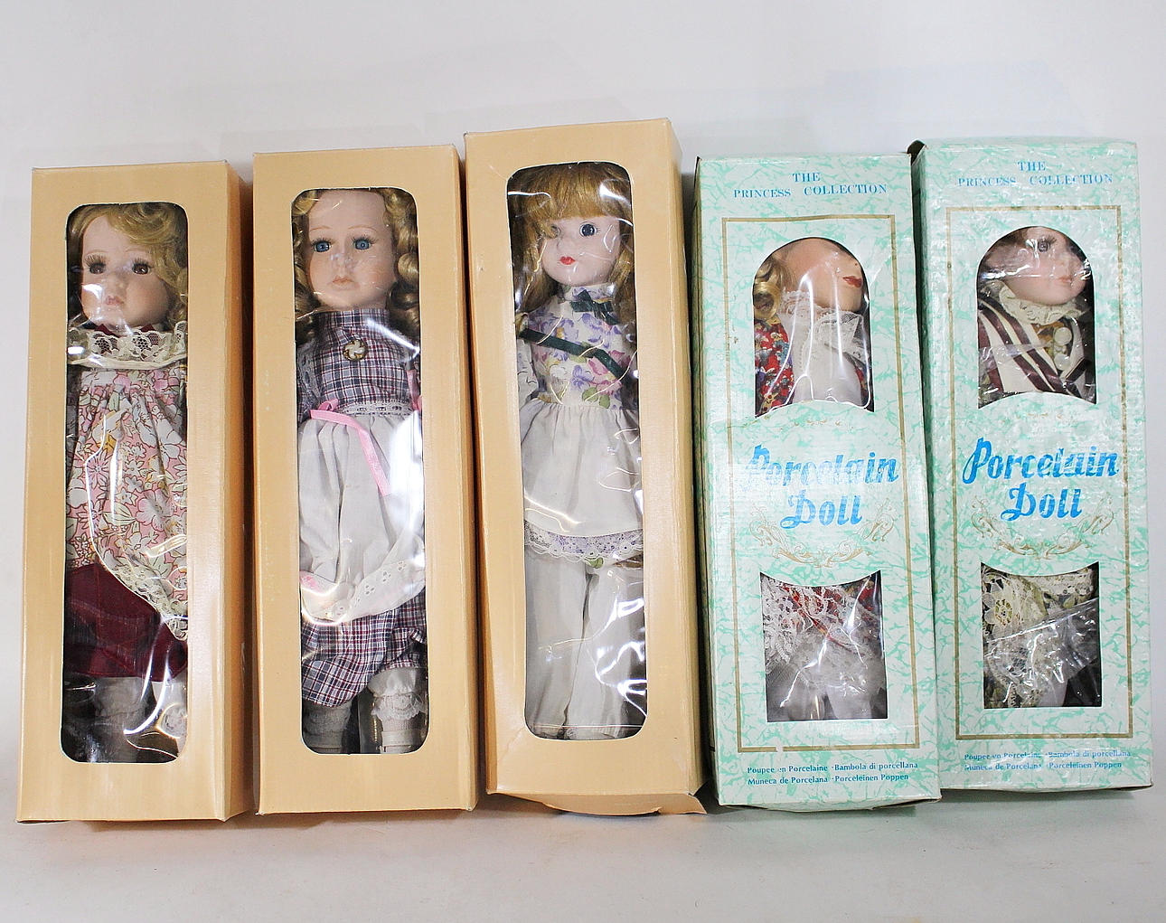 DOCKOR, 5 stycken, Porcelain Doll.