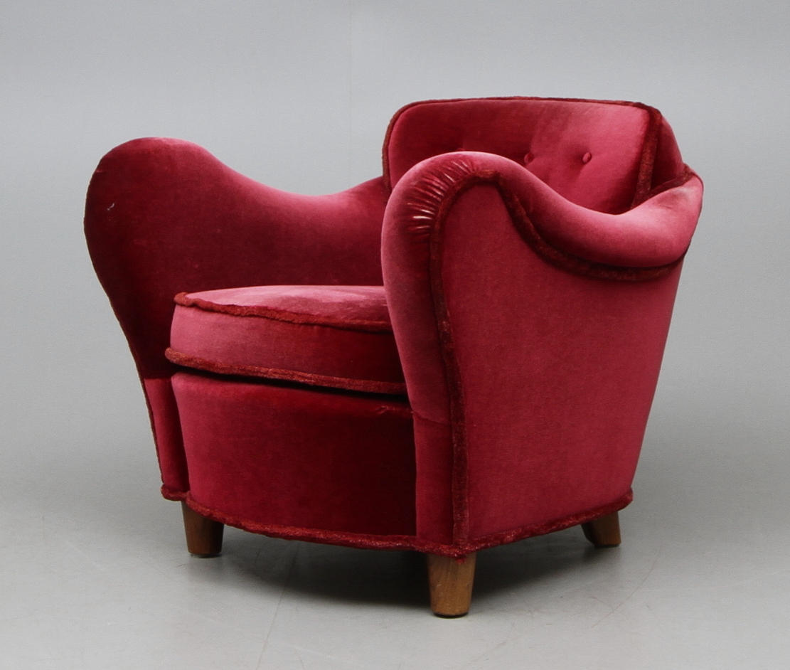 FÅTÖLJ, 1930/40 tal.