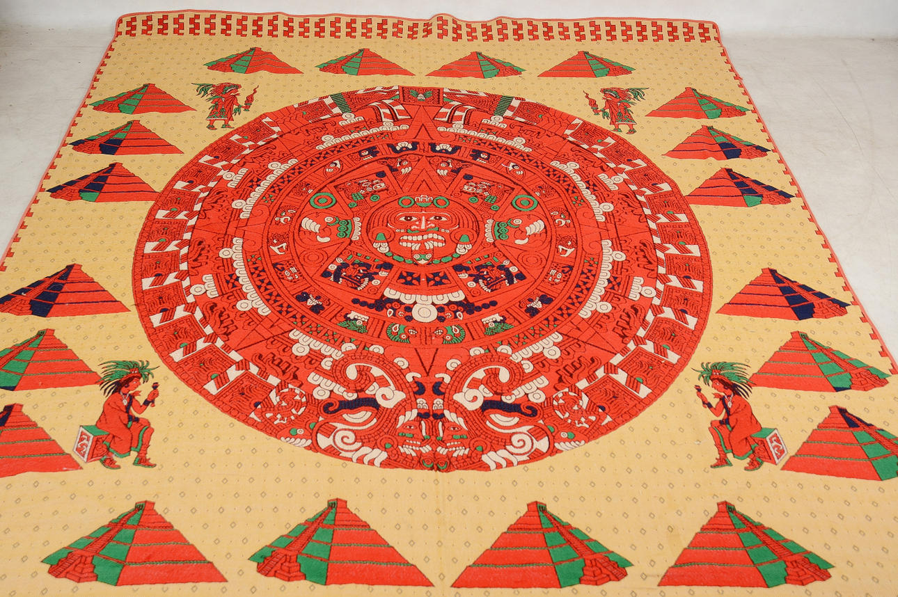 CINTA DE PARED, Zodíaco Maya.