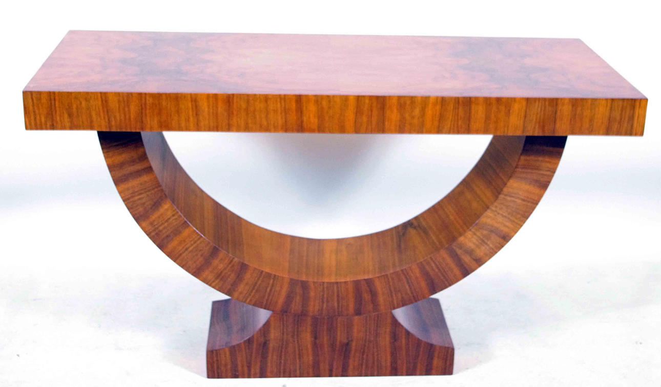 BORD, Art Deco, mahogny.