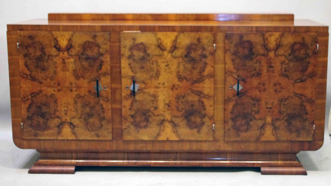SKÅP, Art Deco, mahogny.