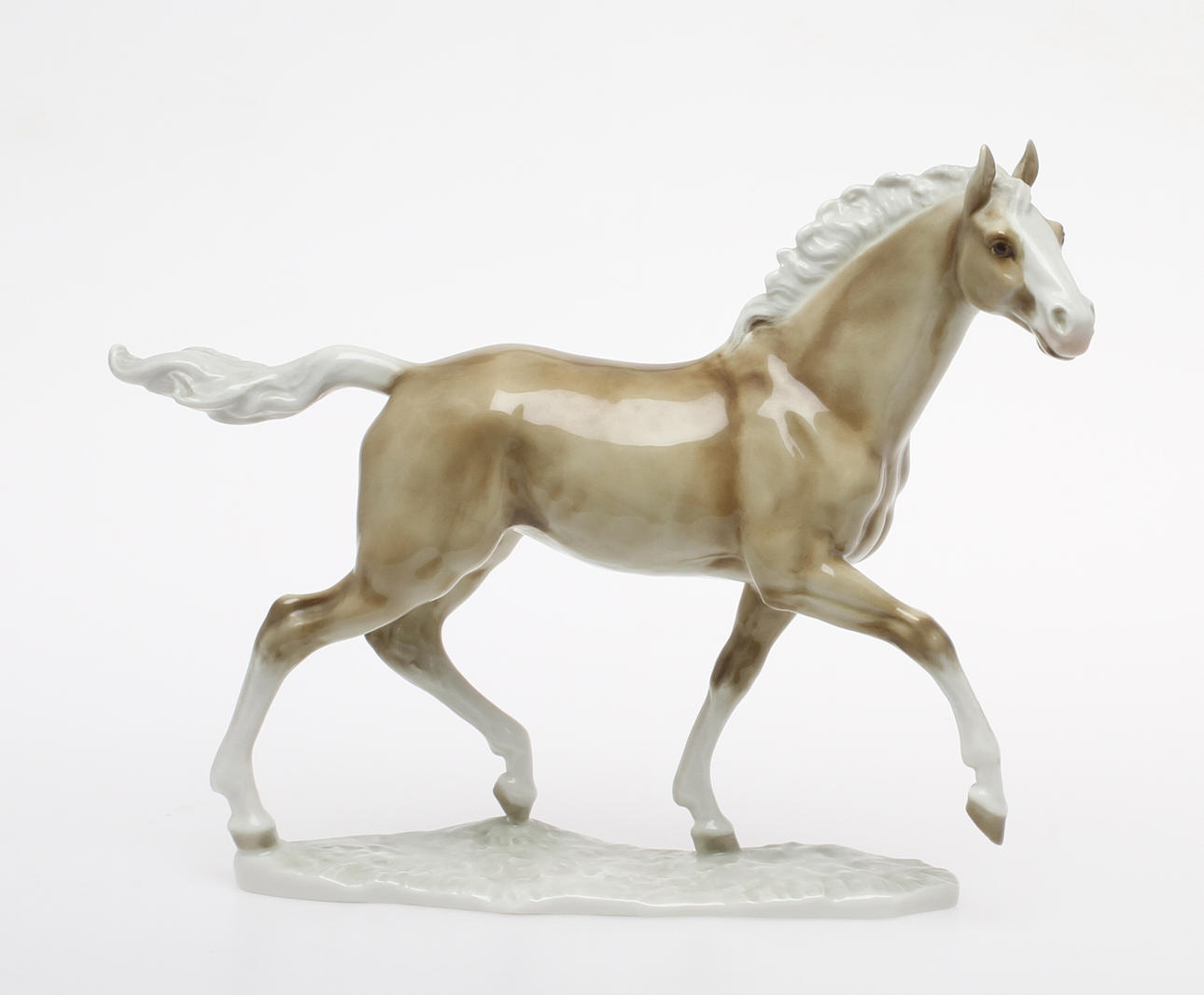 FIGURIN, porslin, Häst, Hutschenreuther.