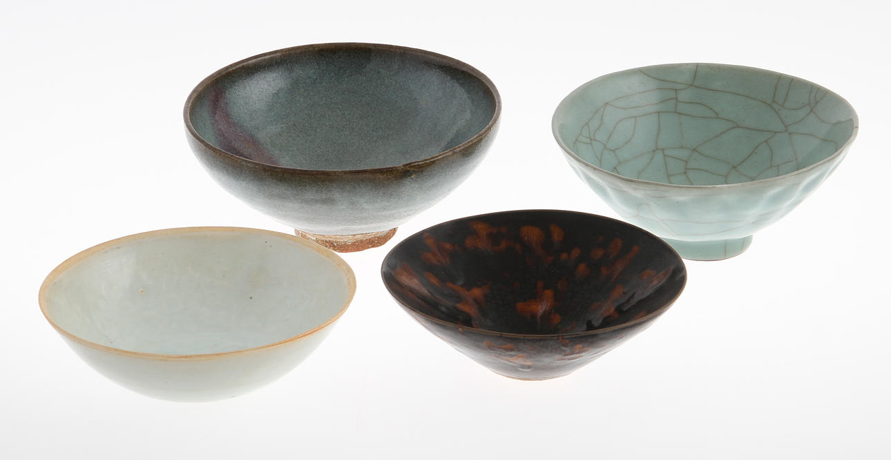 SKÅLAR, 4 st, Kina, bl a Ming och Yuan.