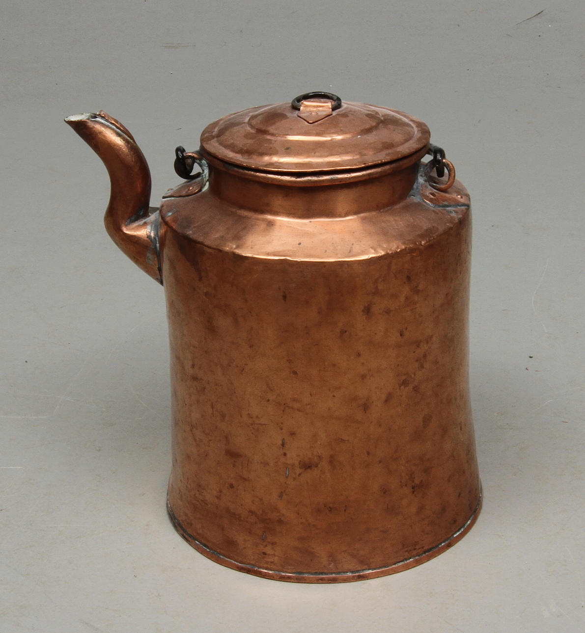 KAFFEPANNA, koppar, 1800-tal.