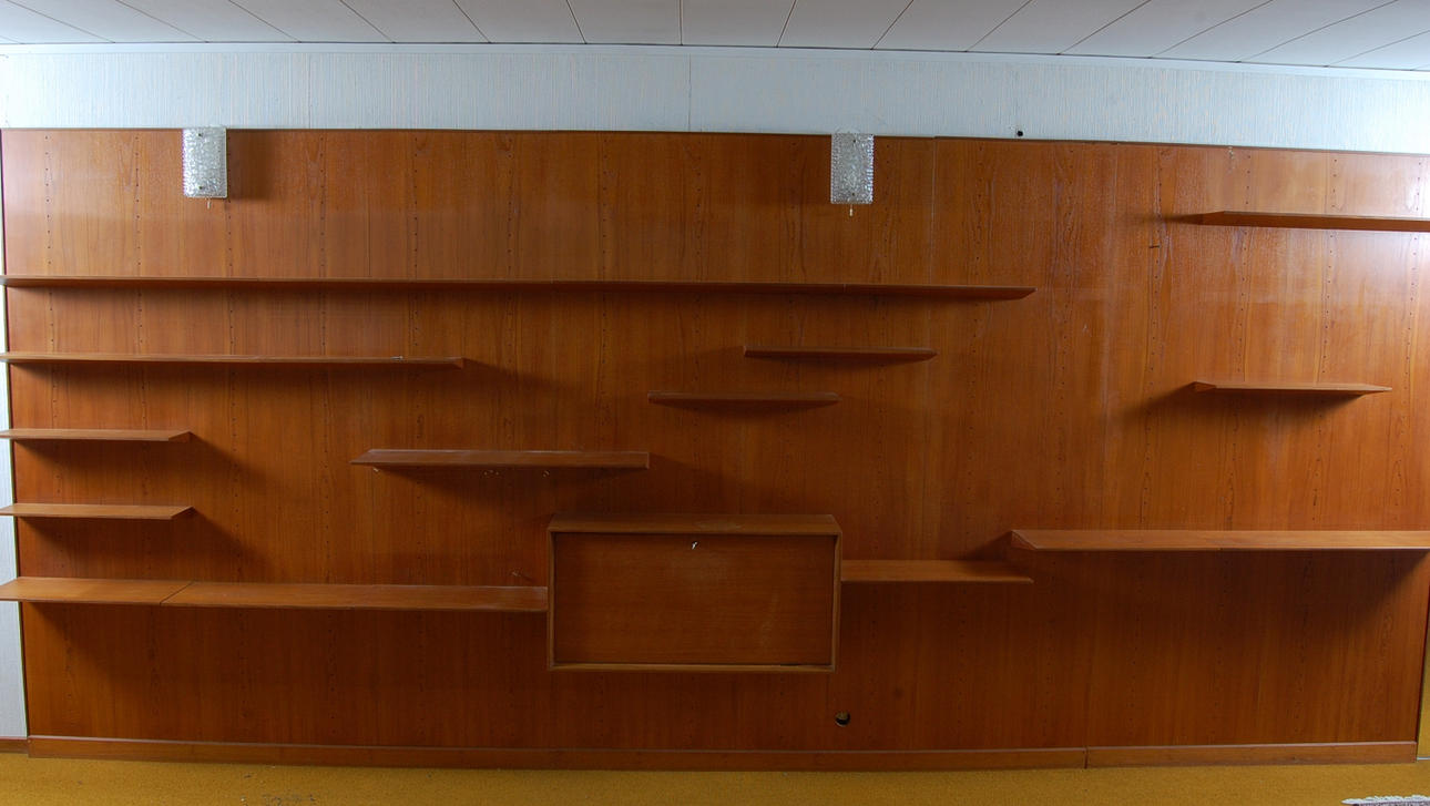 BOKHYLLA, " Pira panel " design Olle Pira för String, 1960-tal.