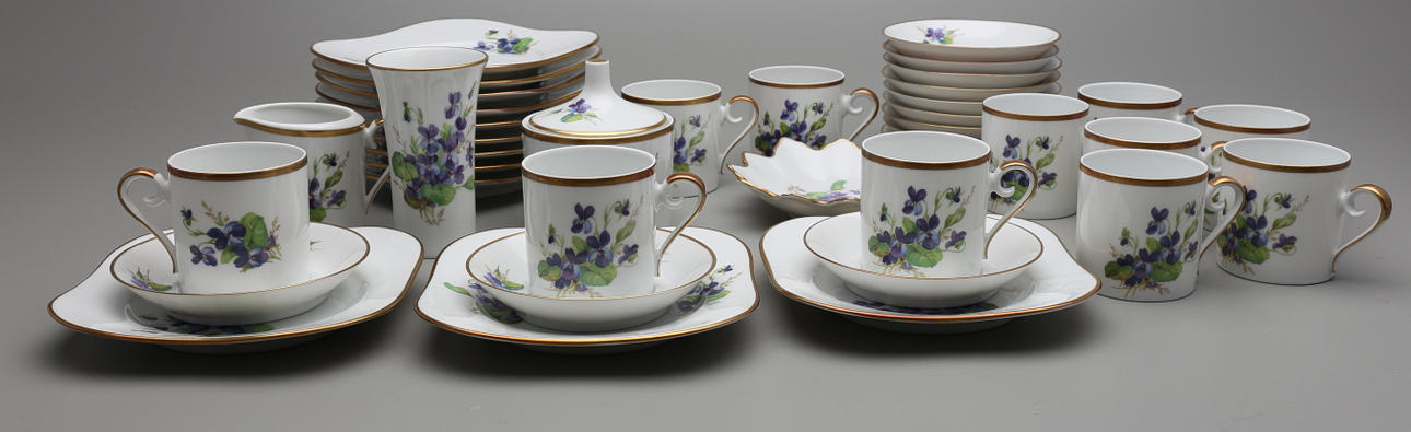 KAFFESERVIS, 40 delar, Hackerfors.