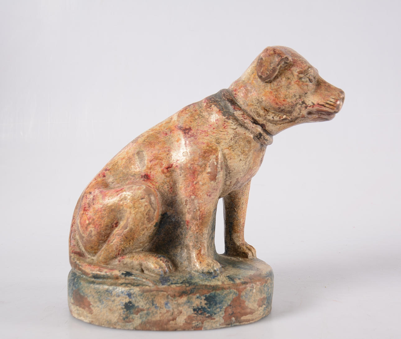 TERRACOTTA, malet hund.