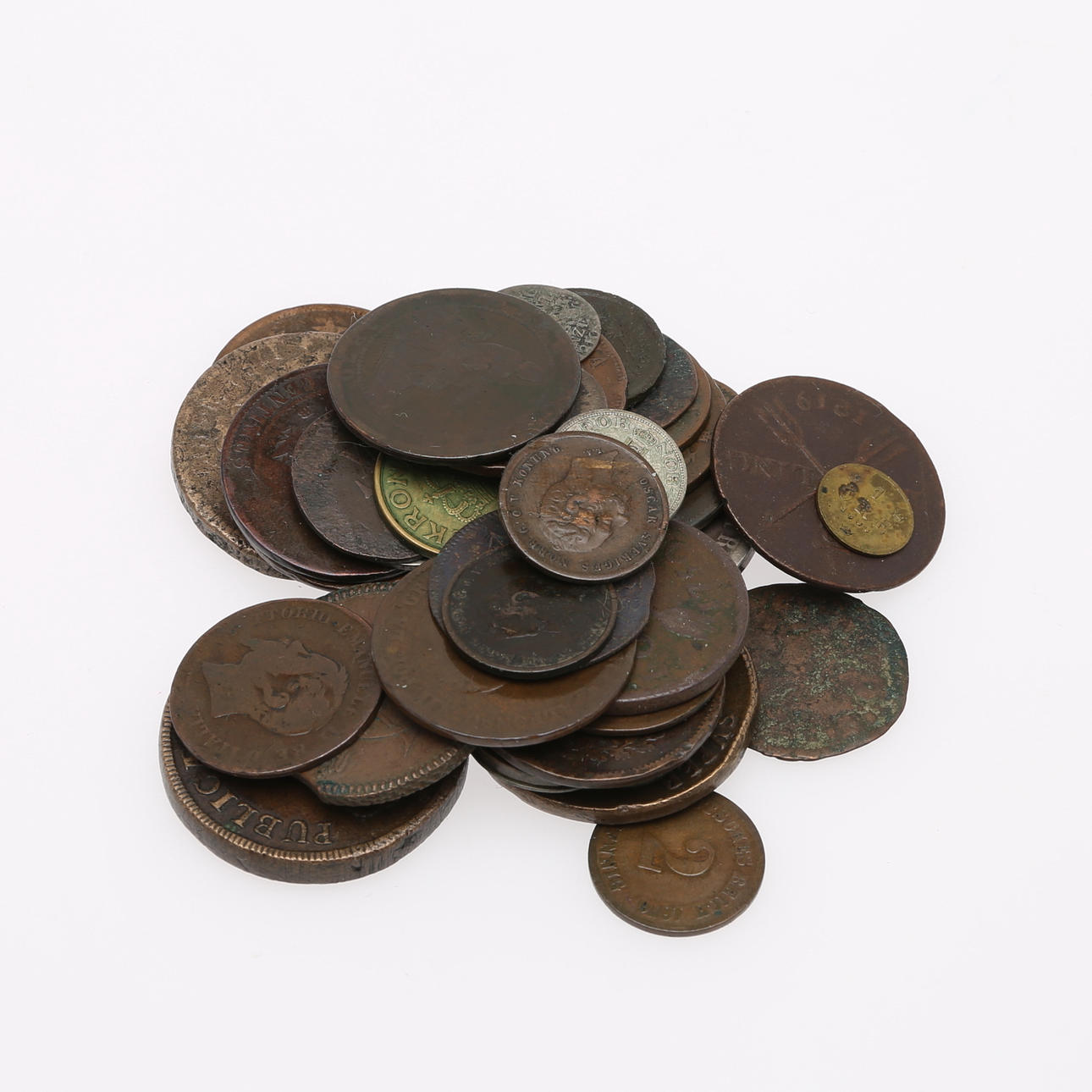 MÜNZE, 17./19. Jahrhundert. 44 Stk.