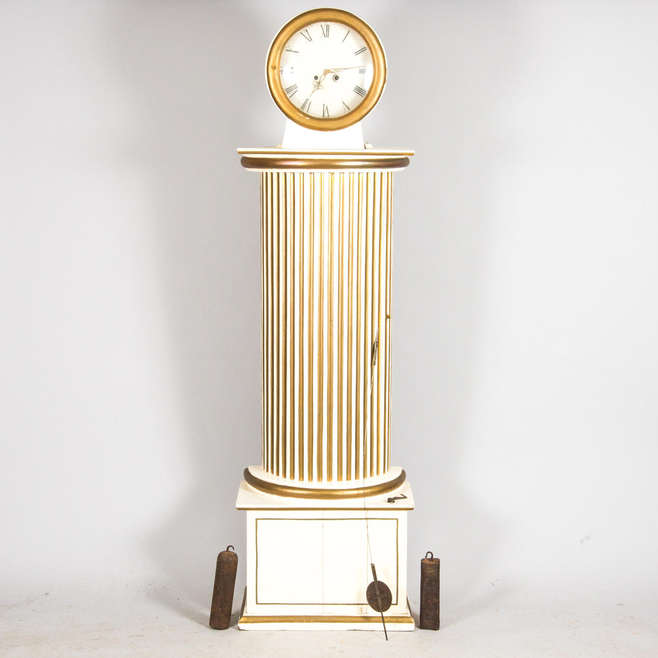FLOOR clock, so-called column clock, Gustavian. Clocks & Watches ...
