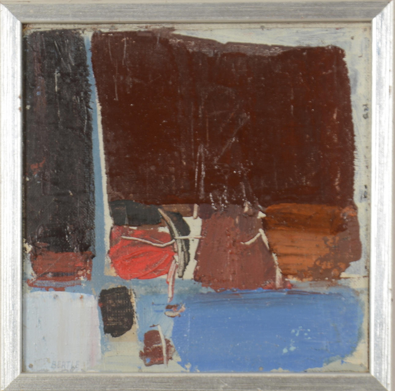 LARS BERTLE. Olja på pannå.