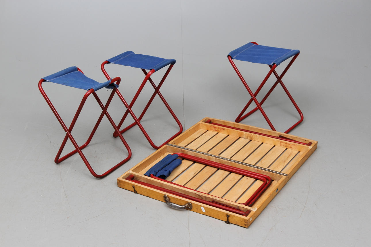 CAMPINGSET, 1940/50 tal.