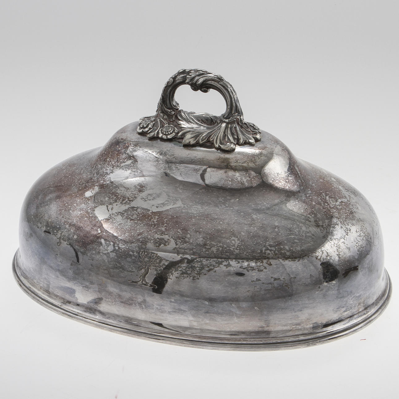 VÄRMEHUV, nysilver, tidigt 1900-tal.