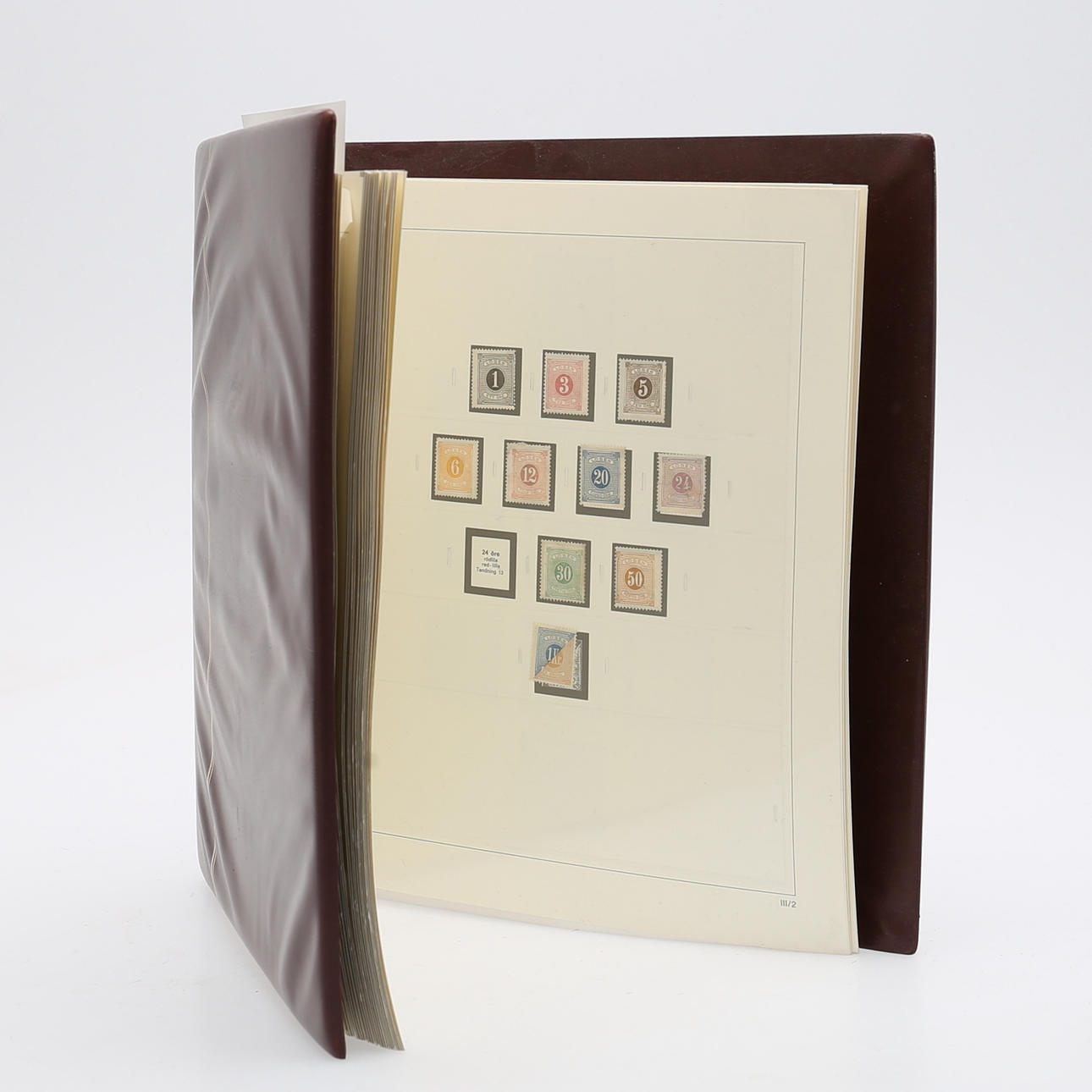 STAMP ALBUM, Sweden.