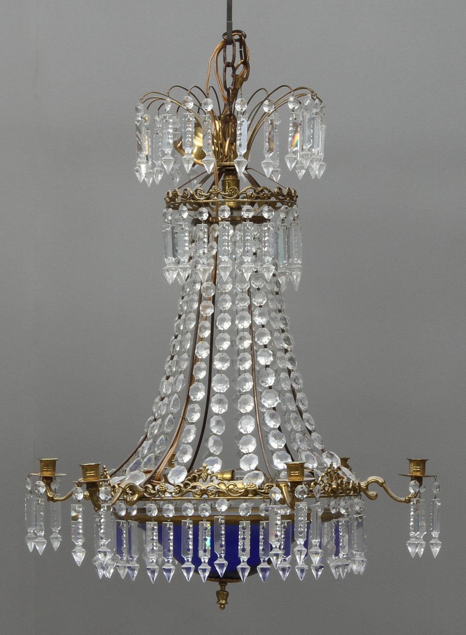 LJUSKRONA, för 6 st ljus, 1900-tal.