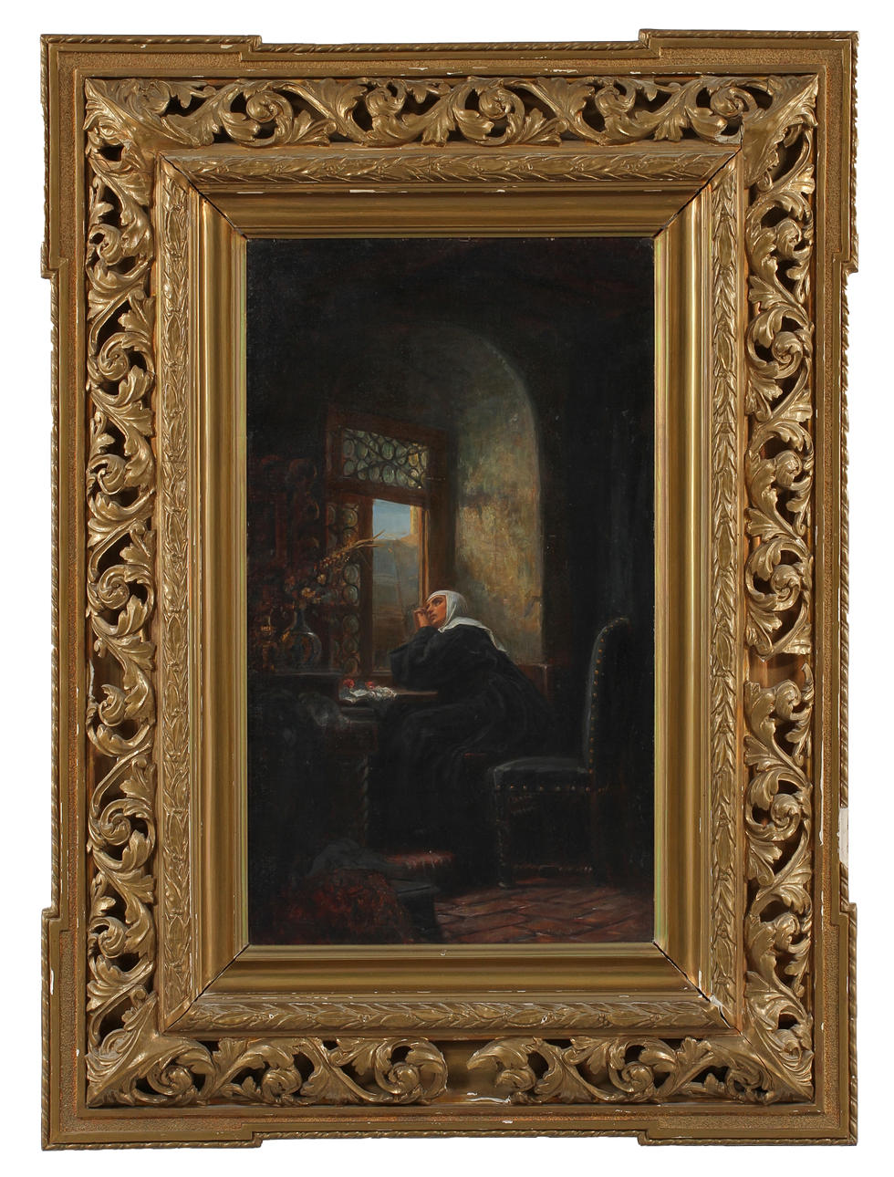 OKÄND KONSTNÄR. Olja på duk, copia .