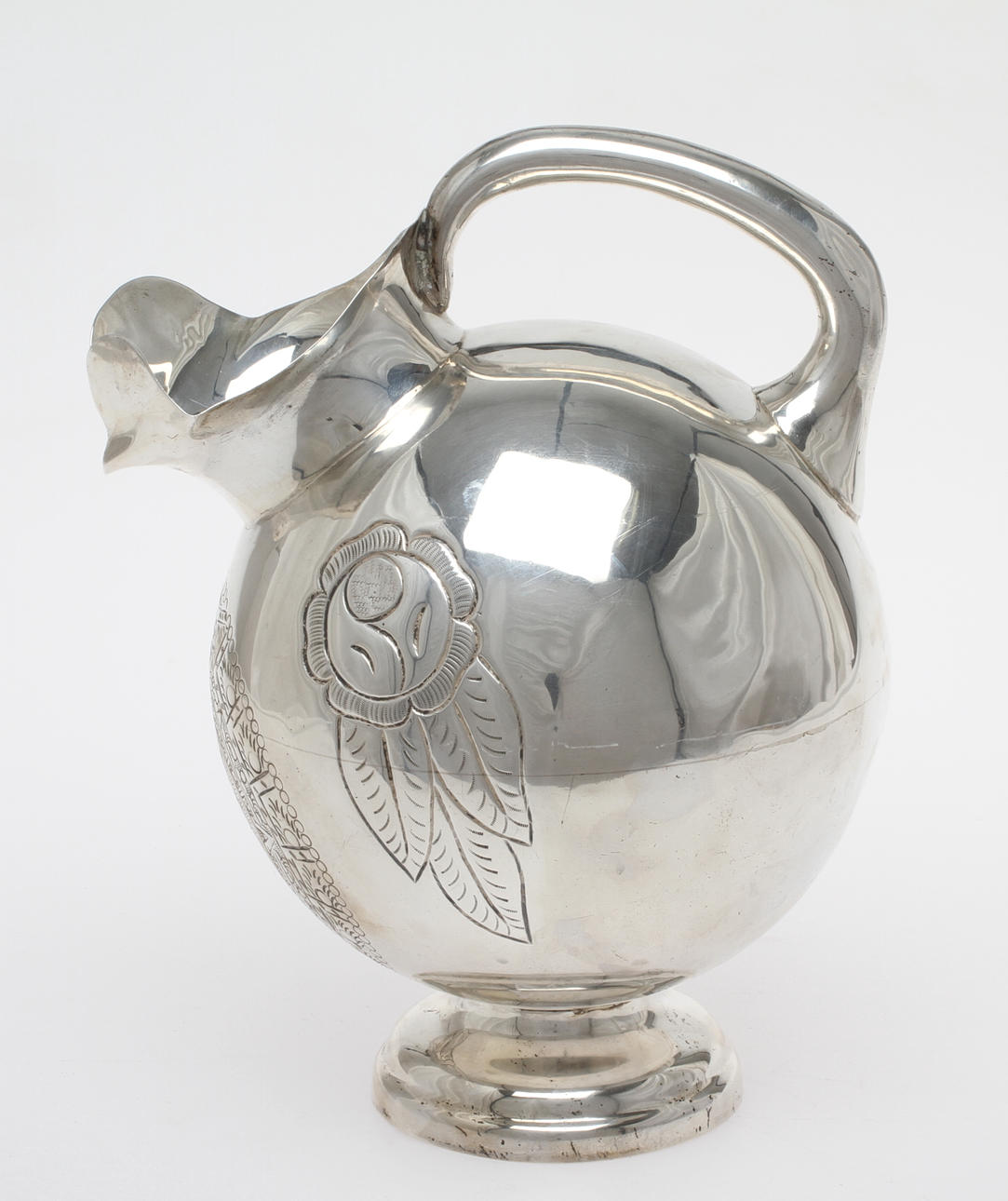 KANNA, sterling silver, Maciel, Mexiko, 1900-tal. Vikt 1216 gram.