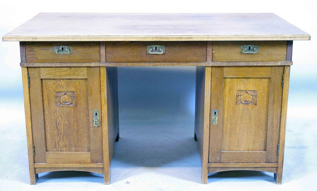 SKRIVBORD, ek, sekelskiftet 1800-1900.