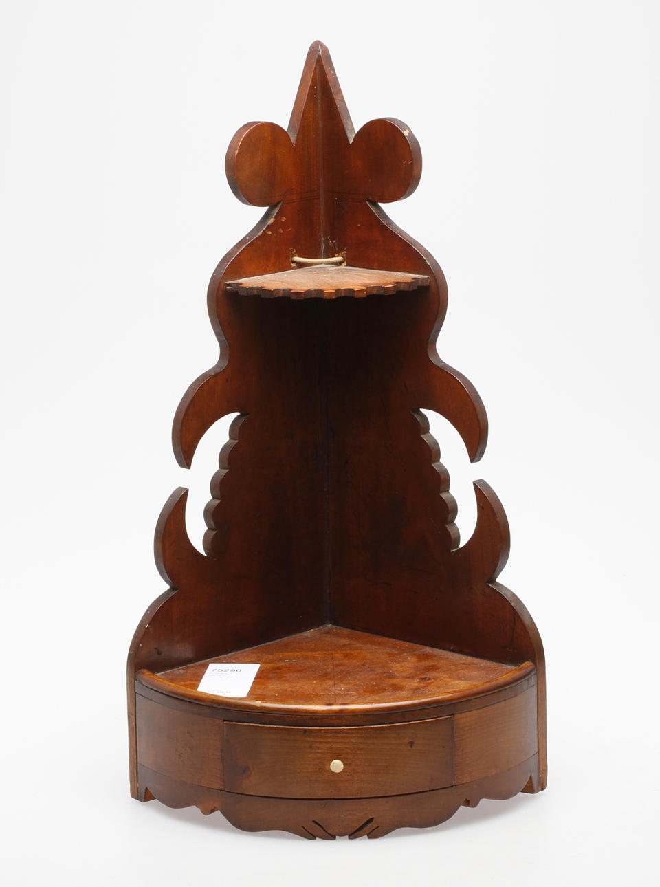 PIPSTÄLL, mahogny. omkring 1900.
