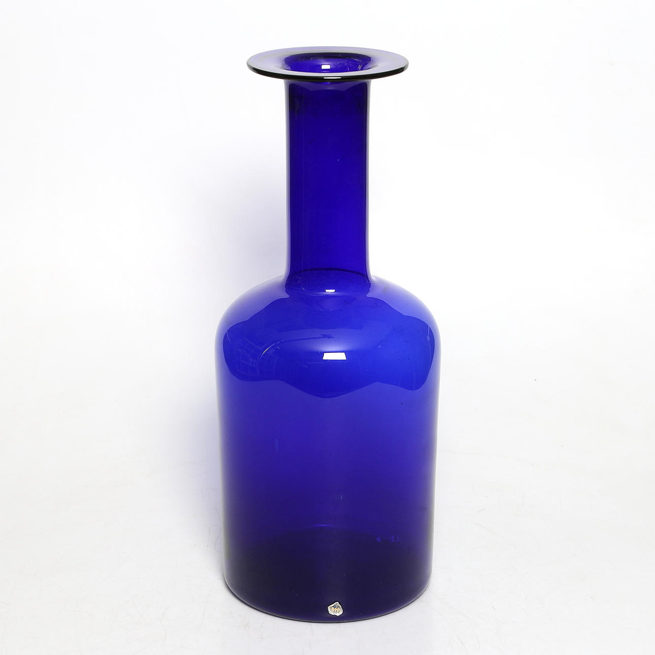 GOLVVAS, glas, Otto Baur, Holmegaard, Danmark, 1900-tal.