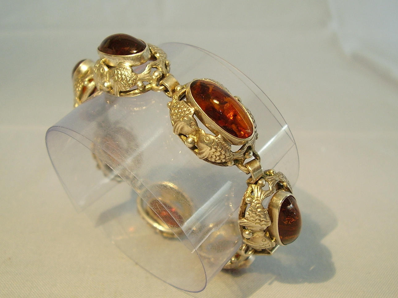 PULSERA AMBAR PLATA ANTIGUA.