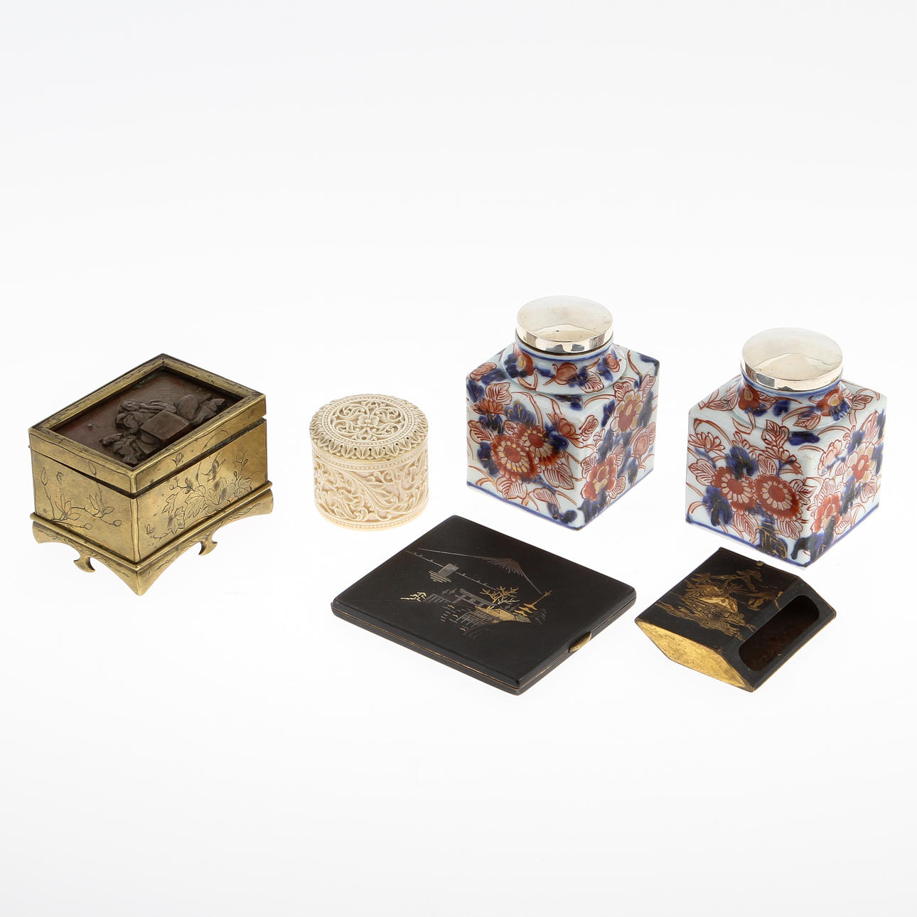 DIVERSE, 6 delar, orientaliskt, 1900-tal.