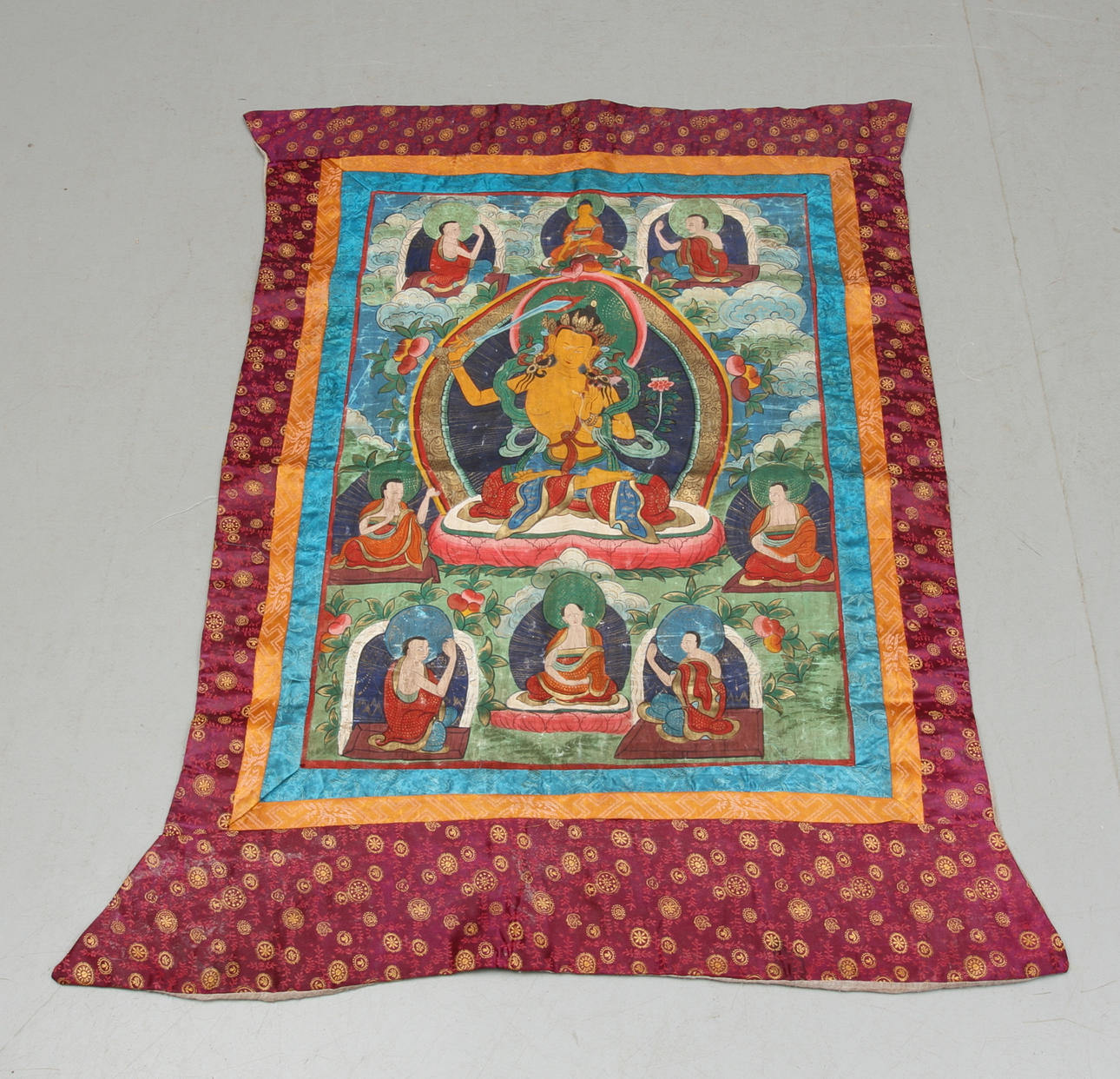 THANGKA, Nepal/Tibet, 1900-tal.