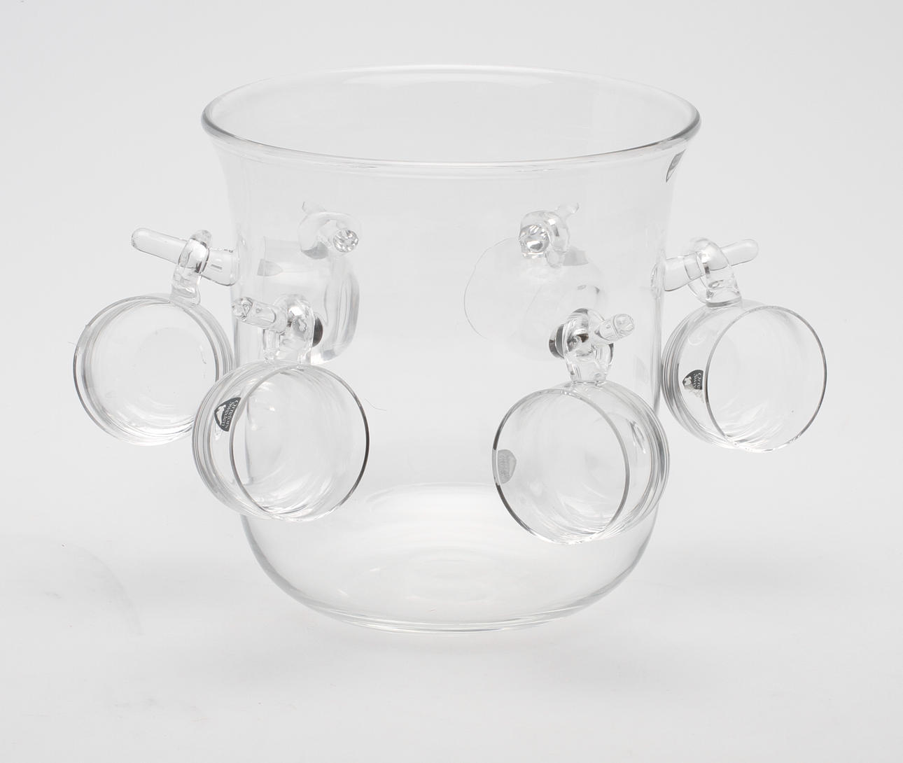 PUNSCHSERVIS, 7 delar, Orrefors.