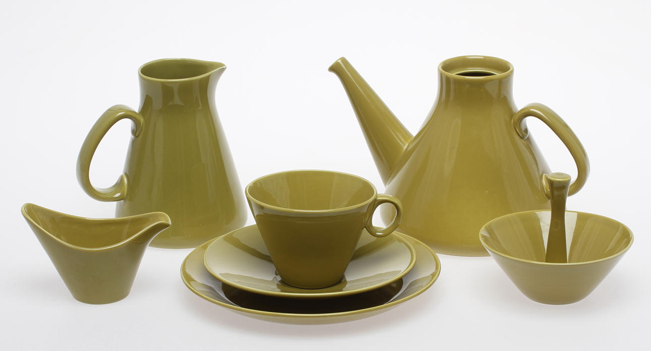 TESERVIS, , "Siam", porslin, Stig Lindberg, Gustavsberg.