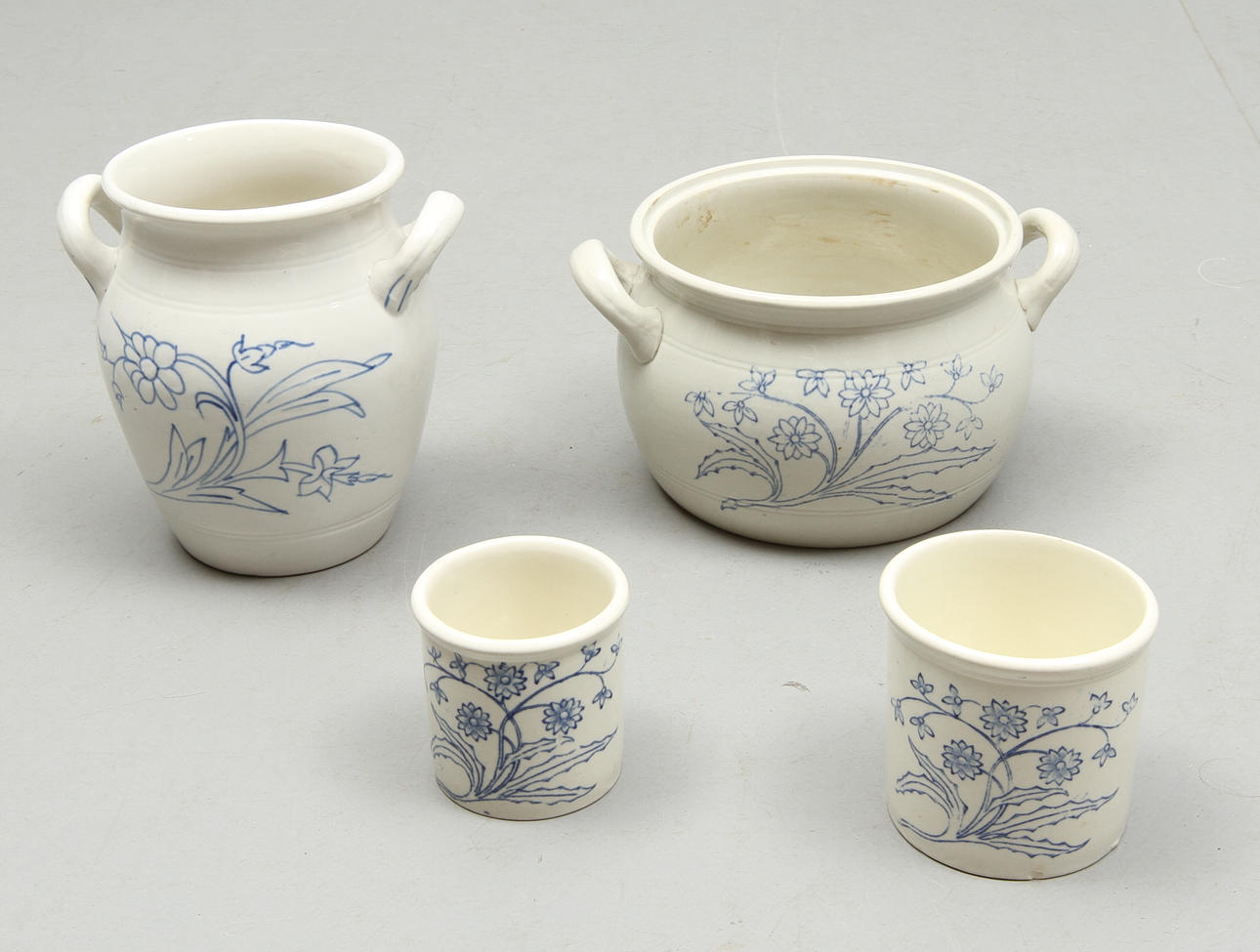 KRUS, 4 delar, keramik, Gustavsberg & Rörstrand.