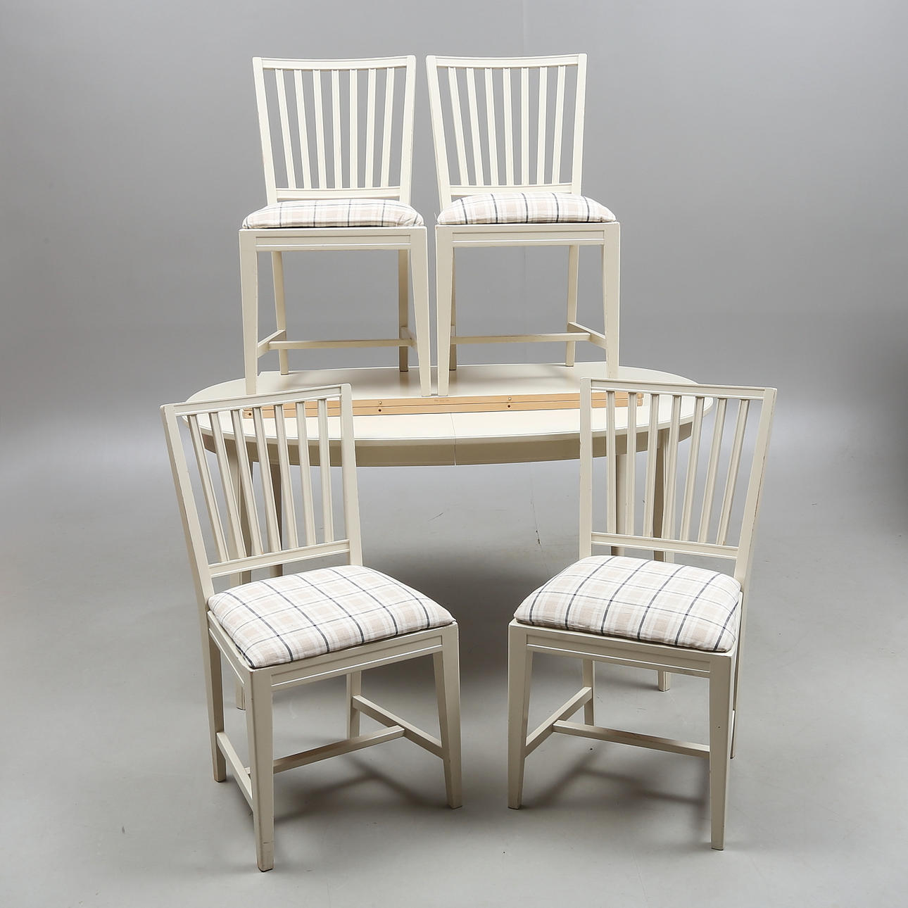 MATBORD, med STOLAR, 4 st, 1900-tal.