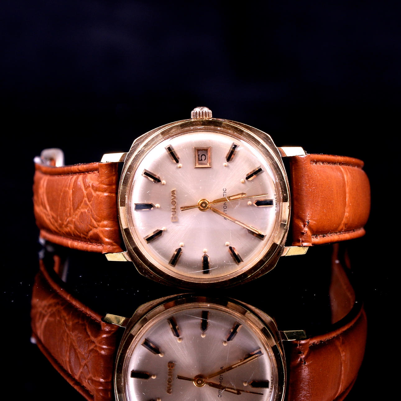 WRIST WATCH, Bulova, Automatic, 1900s.