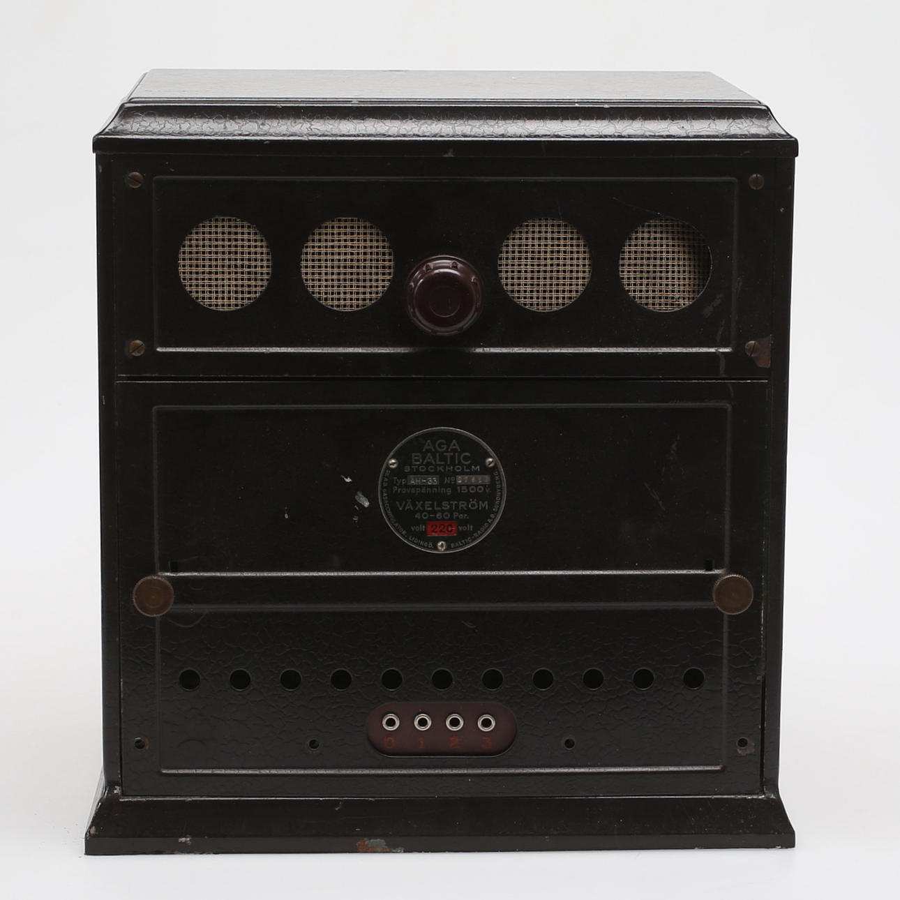 RADIO DE TRANSISTOR, antiguo. AGA BALTIC, Estocolmo.