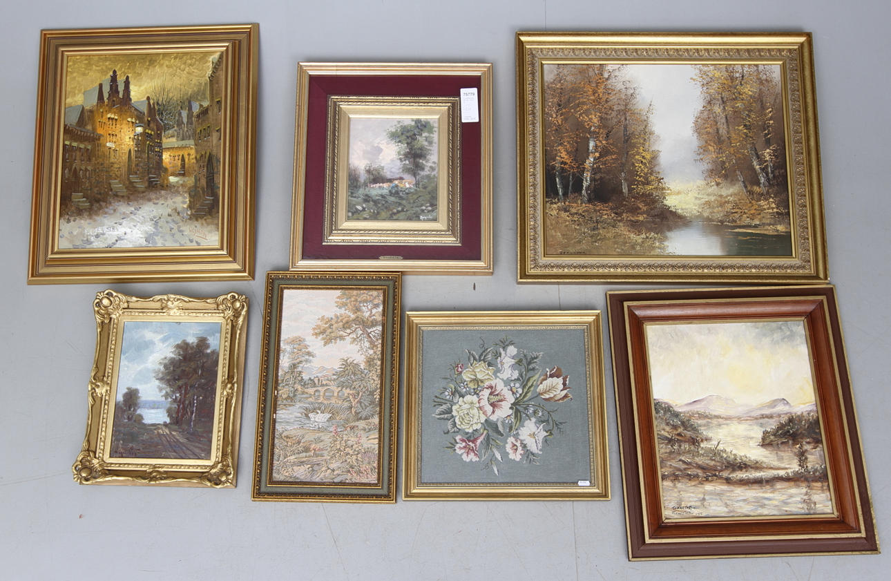 OLJEMÅLNINGAR MM. Totalt 7 st.