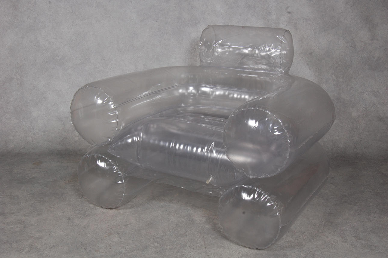 FÅTÖLJ, " BLOW " från Zanotta, Italien 1967, i originalkartong.