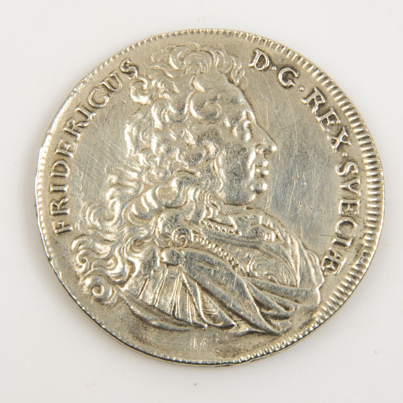 MÜNZE, Silber, Fridericus DG Rex Svecia, 1724.