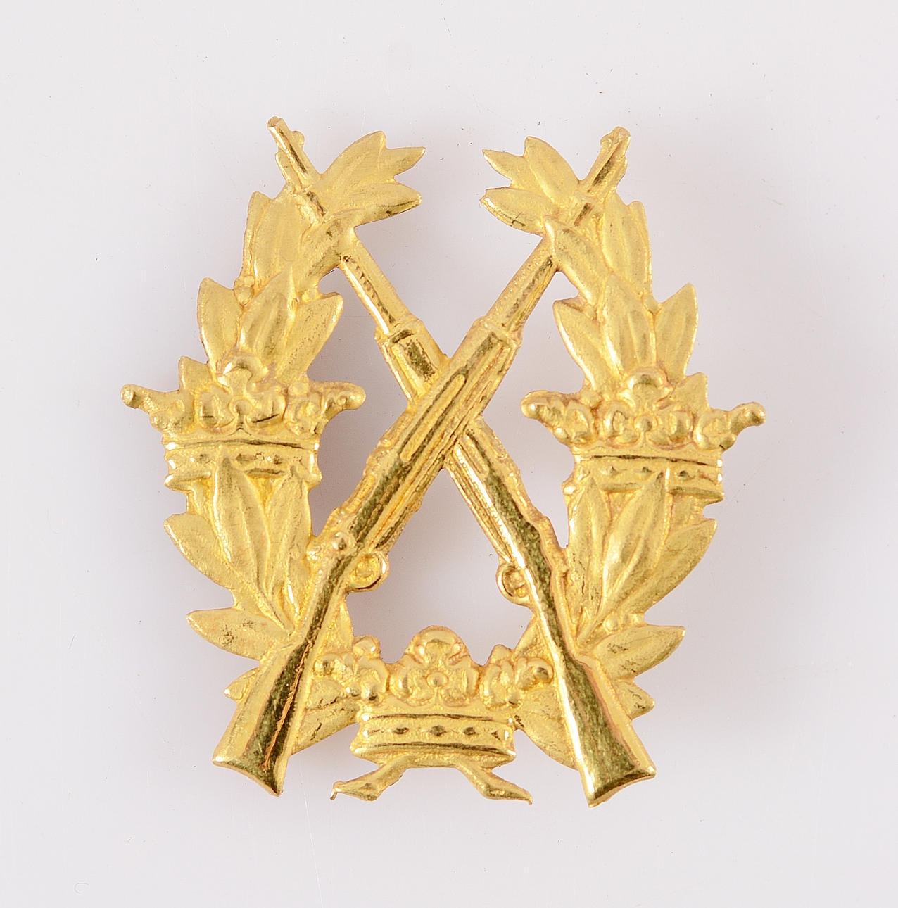 SKYTTEMÄRKE, 18K guld.